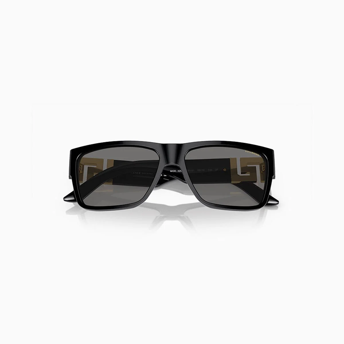 Men's Versace Black Dark Grey - Polar Sunglasses - Image 5