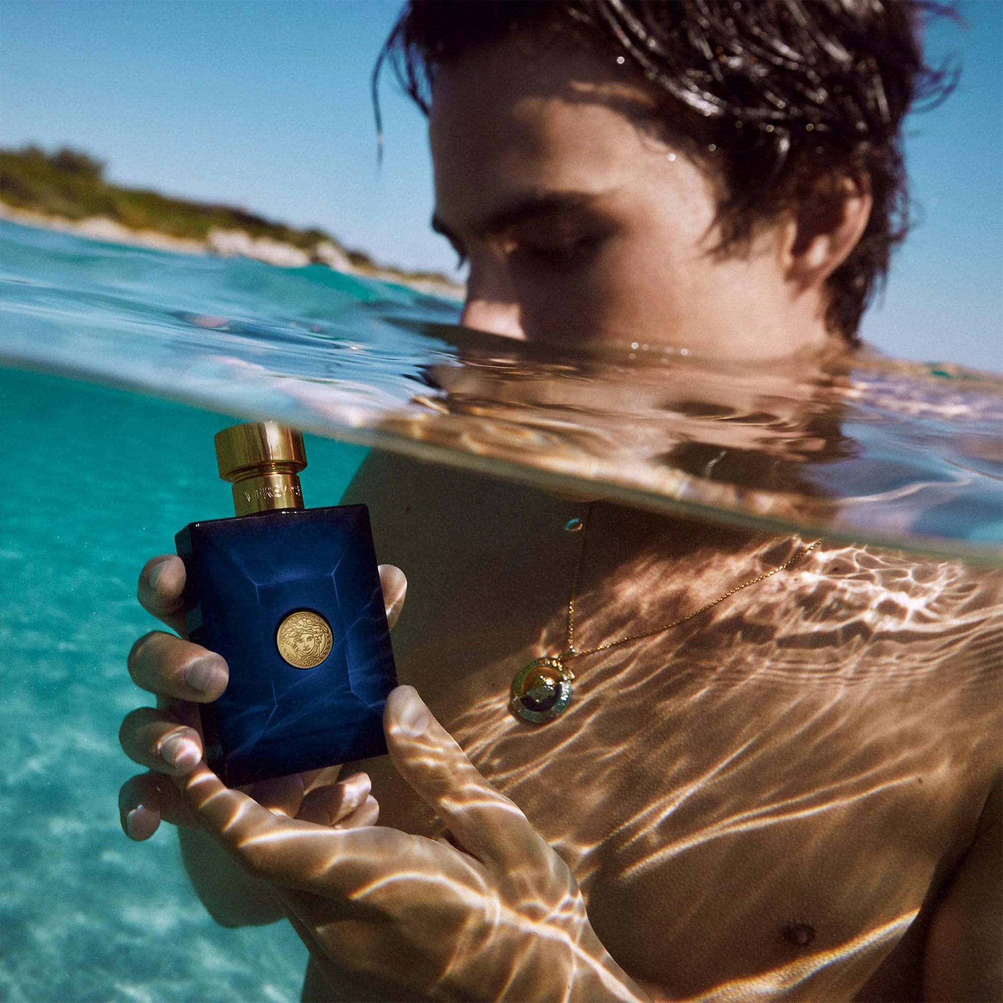 Men's Versace Dylan Blue EDT Spray 3.3 Oz - Image 2