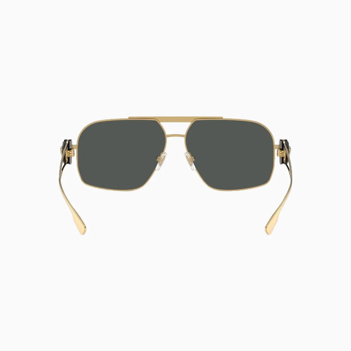 Men's Versace Gold Dark Grey Sunglasses - Image 4
