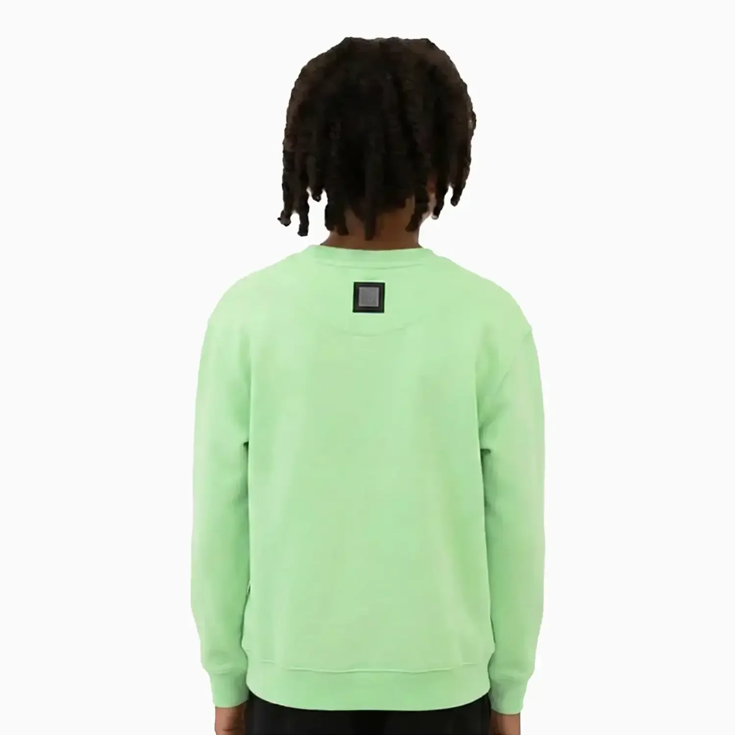 Kid's Embroidery Crew Neck Sweatshirt - Image 2