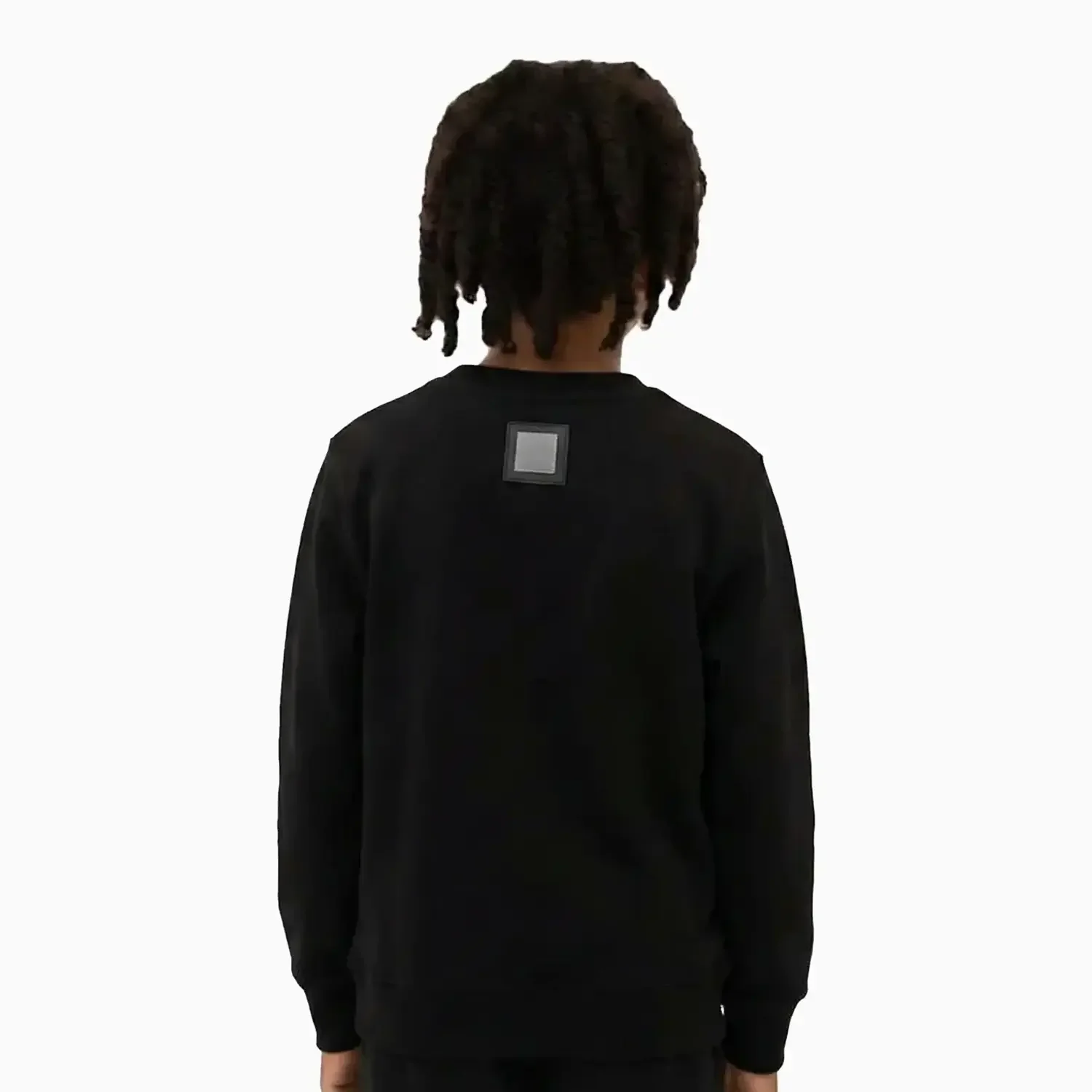 Kid's Gradient Text Crew Neck Sweatshirt - Image 2