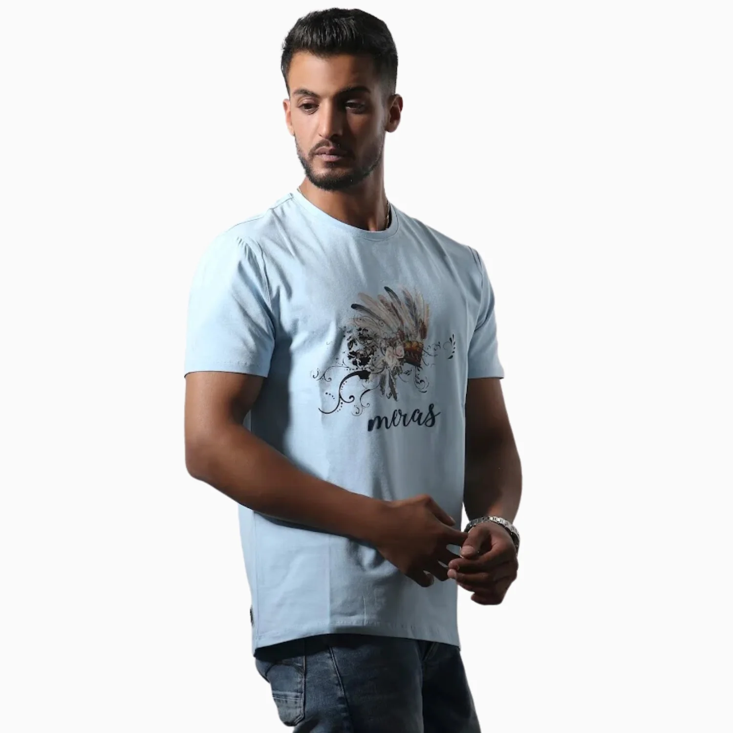 Men's Crew Neck Short Sleeve T Shirt