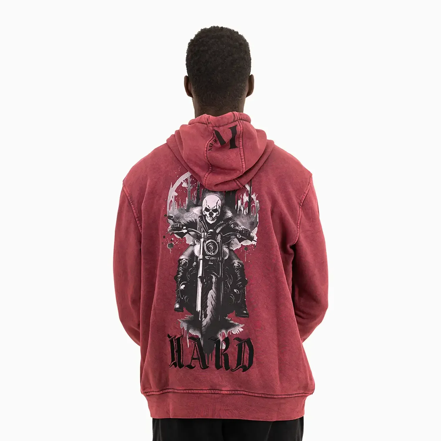 Men's Ghost Rider Pull Over Hoodie - Image 5