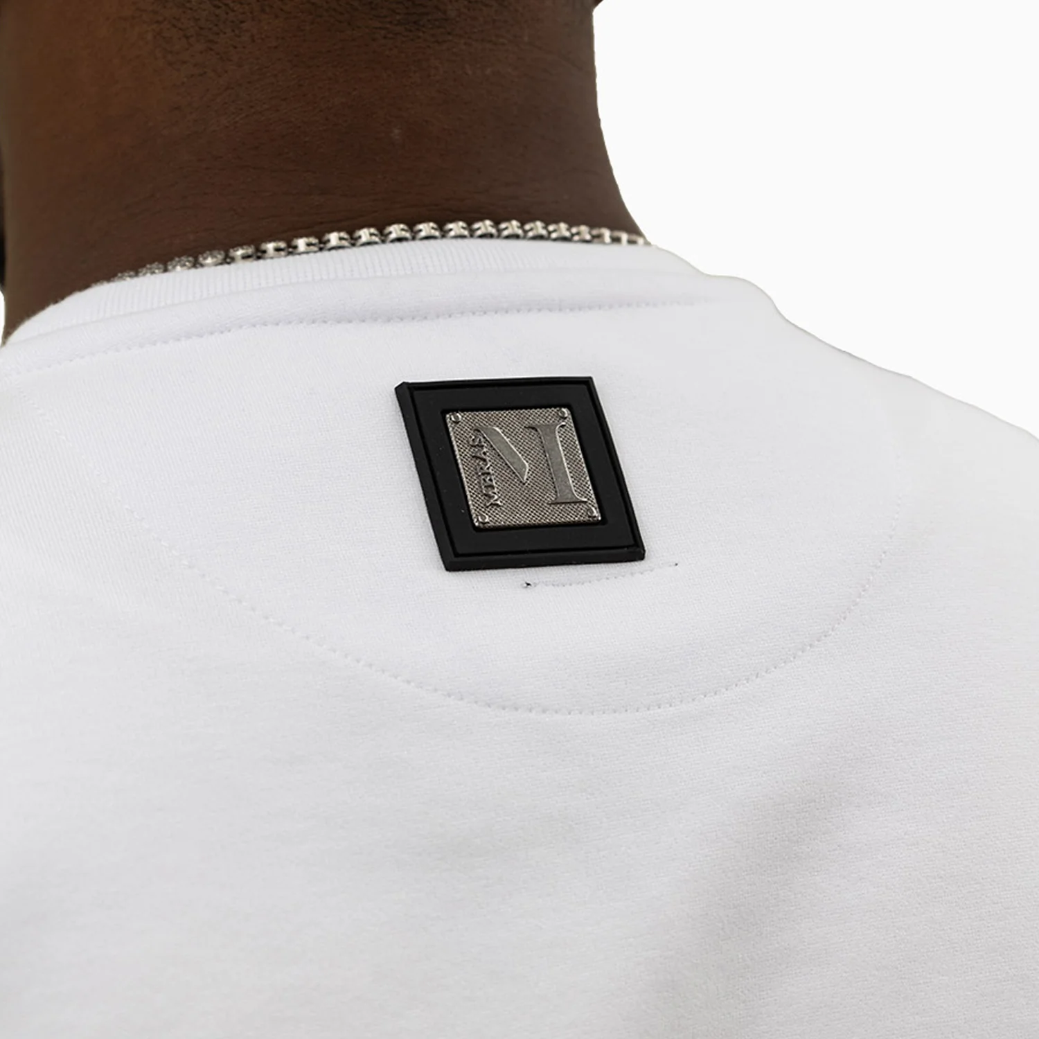 Men's Gradient Text Crew Neck Sweatshirt - Image 7
