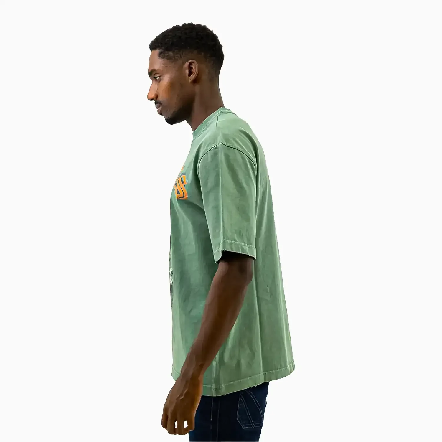 Men's Skull Mask Crew Neck T-Shirt - Image 7