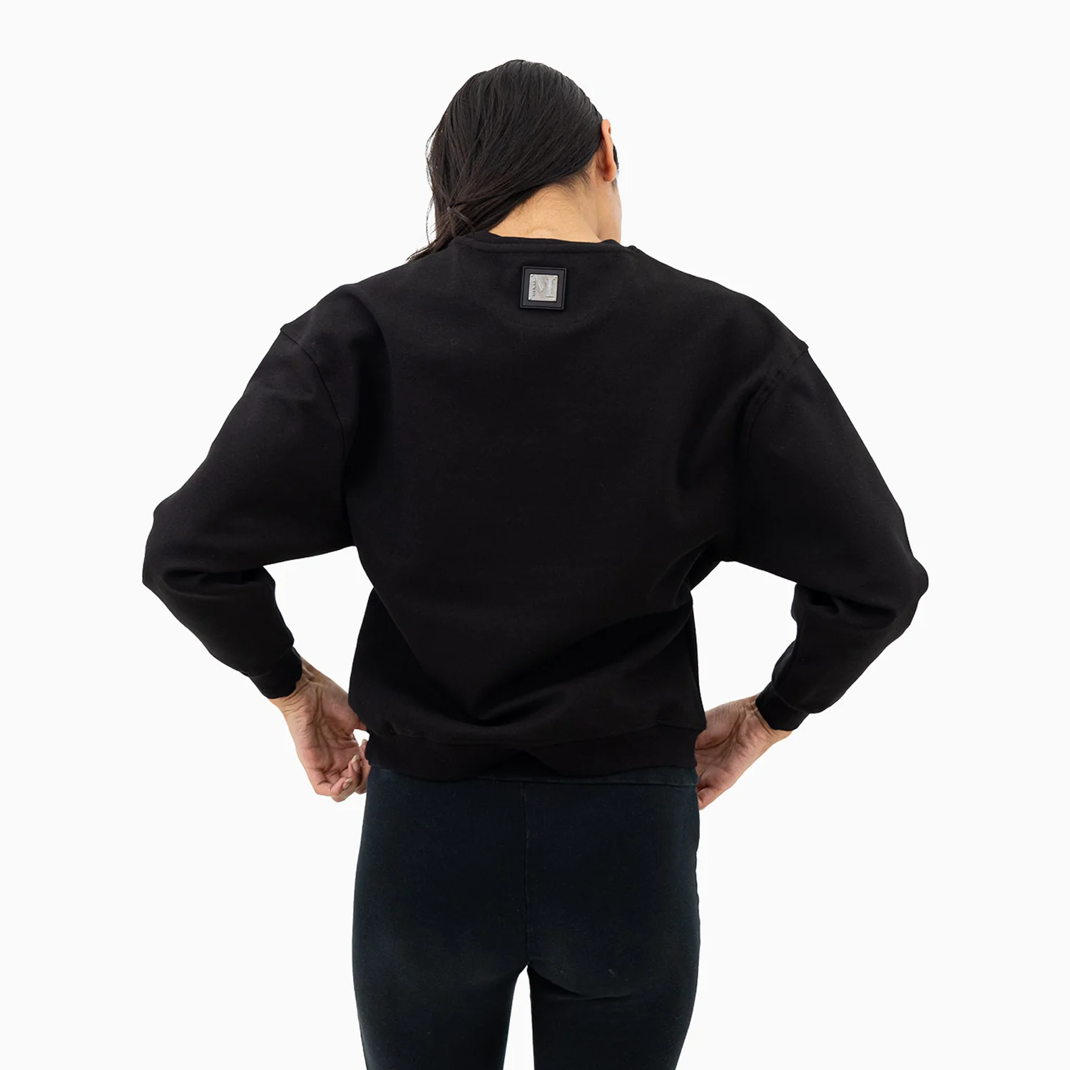 Women's Chenille Patch Sweatshirt - Image 4