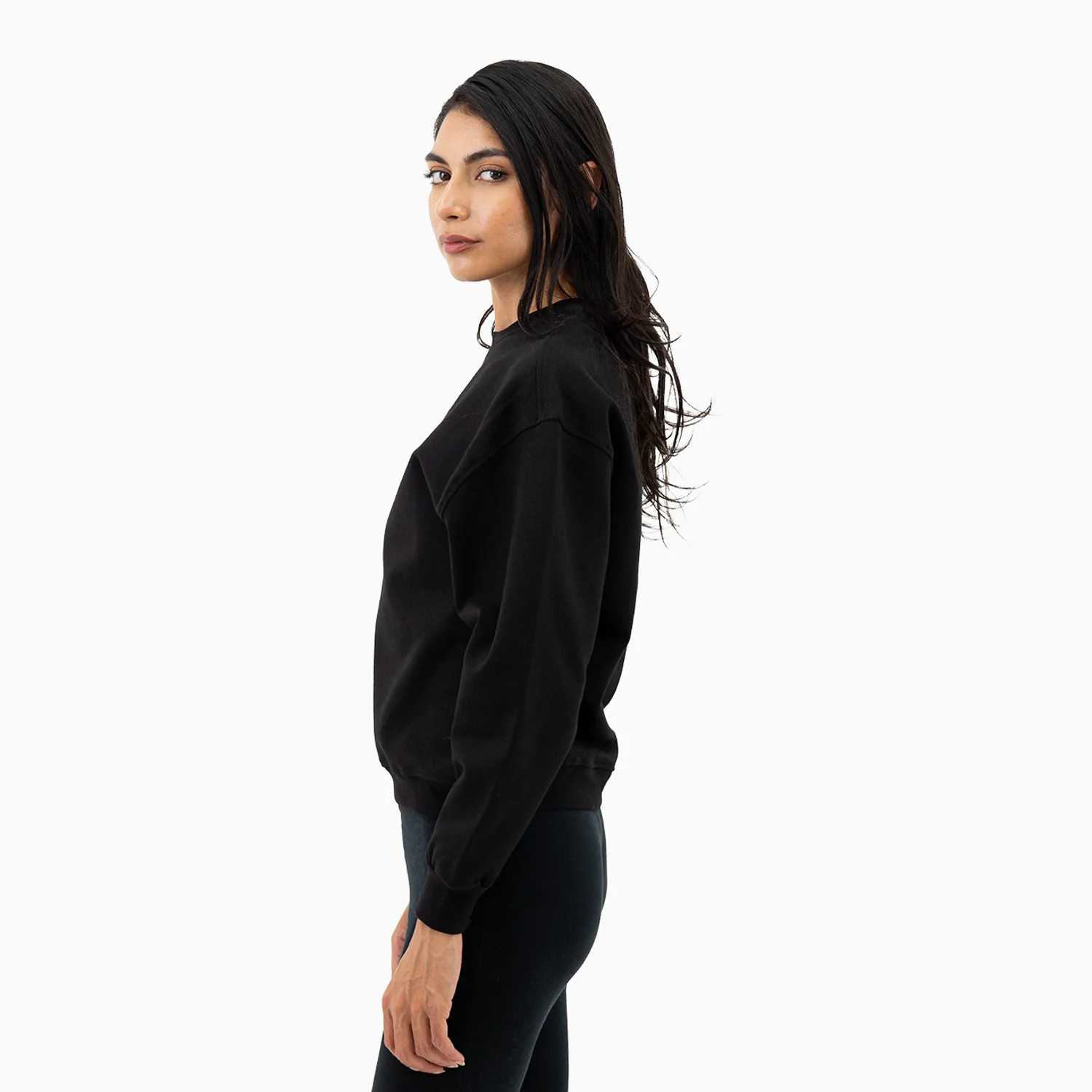 Women's Chenille Patch Sweatshirt - Image 6