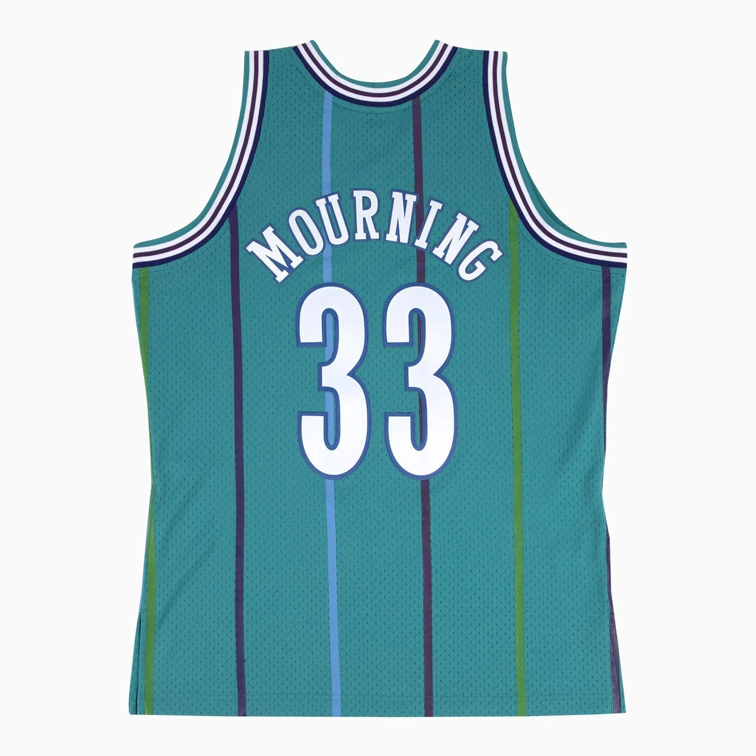 Swingman Alonzo Mourning Charlotte Hornets NBA 1992-93 Jersey - Image 3