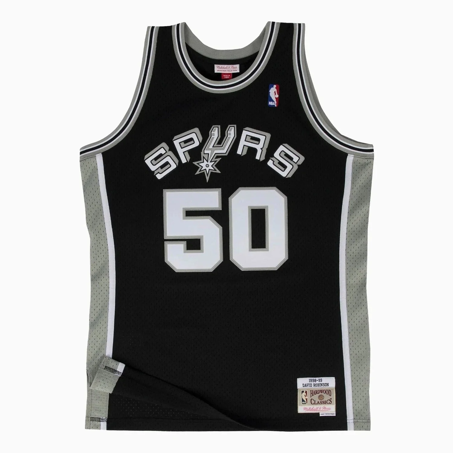 Swingman David Robinson San Antonio Spurs NBA 1998-99 Jersey - Image 2