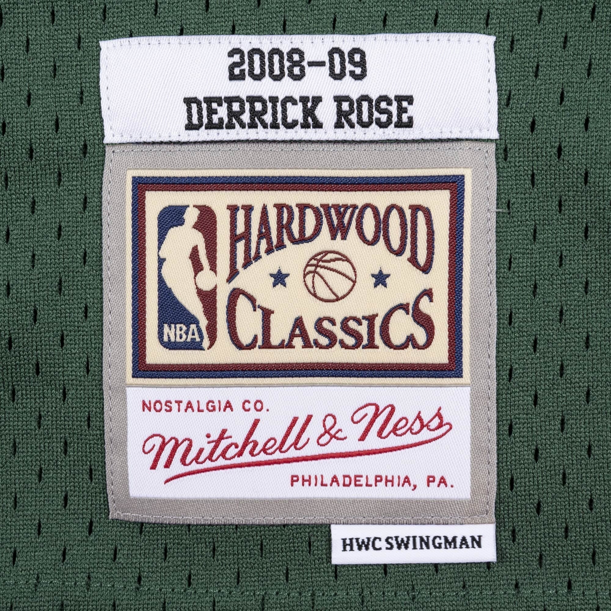 Swingman Derrick Rose Chicago Bulls NBA 2008-09 Jersey - Image 3