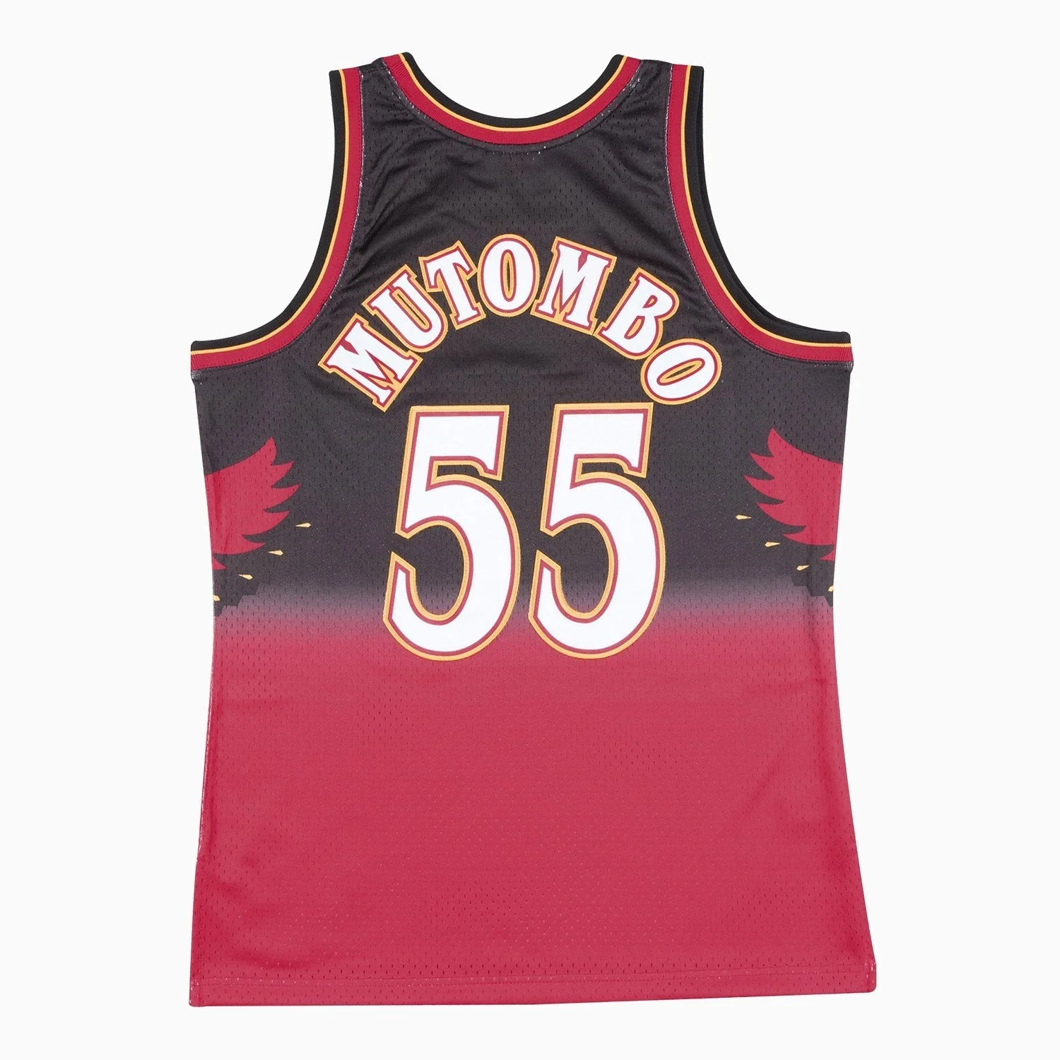 Swingman Dikembe Mutombo Atlanta Hawks NBA 1996-97 Jersey - Image 2