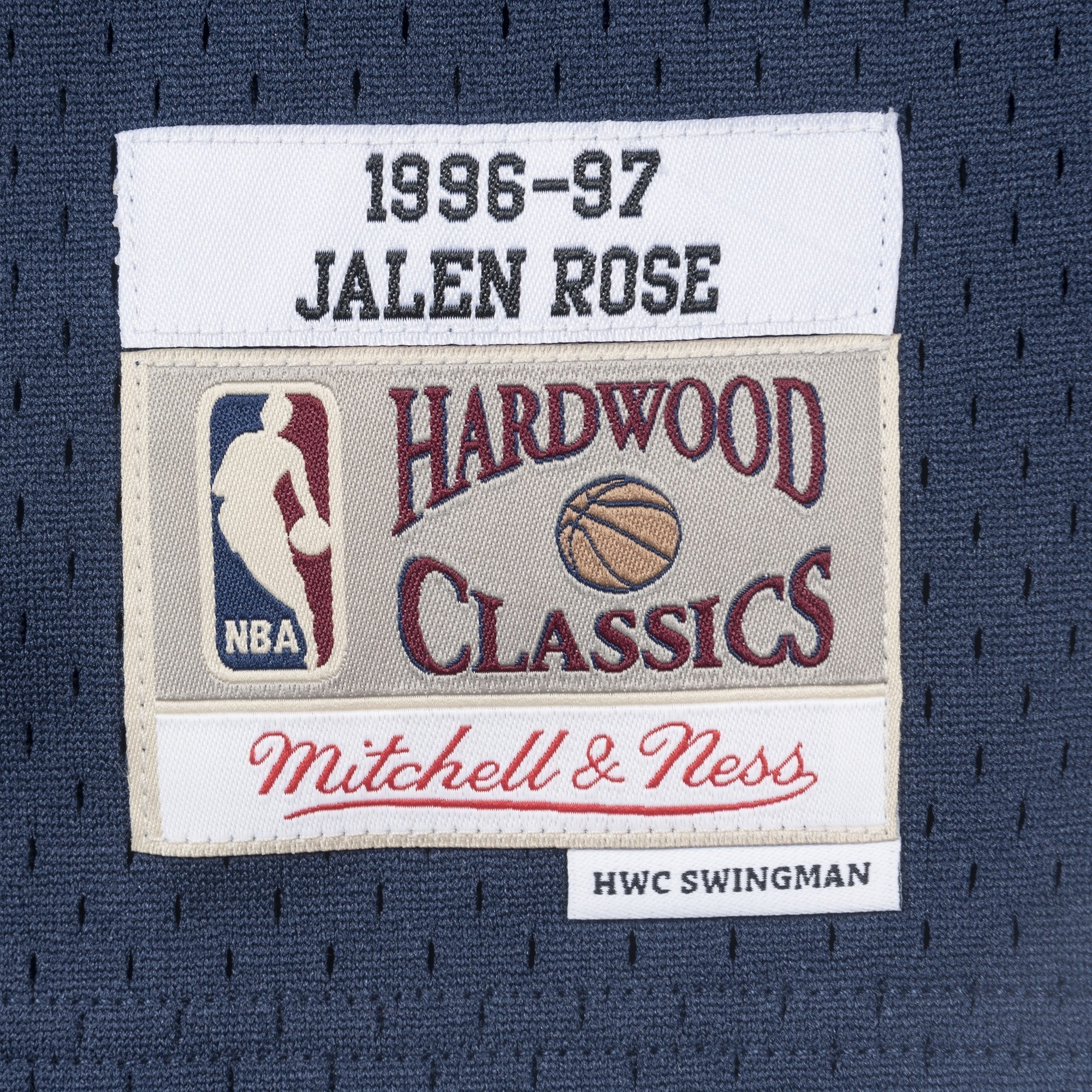 Swingman Jalen Rose Indiana Pacers NBA 1996-97 Jersey - Image 3