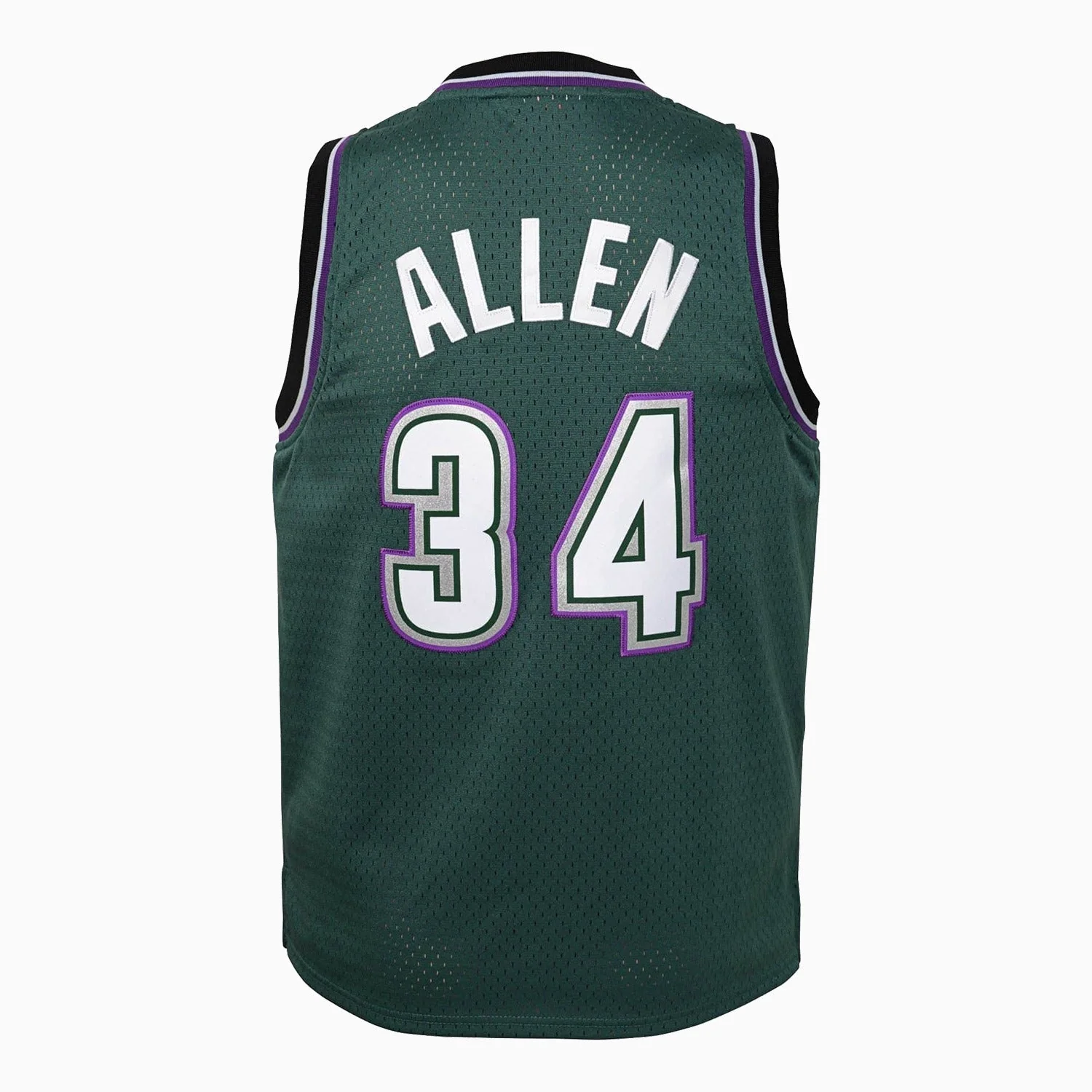 Swingman Ray Allen Milwaukee Bucks NBA 1996-97 Jersey Youth - Image 2