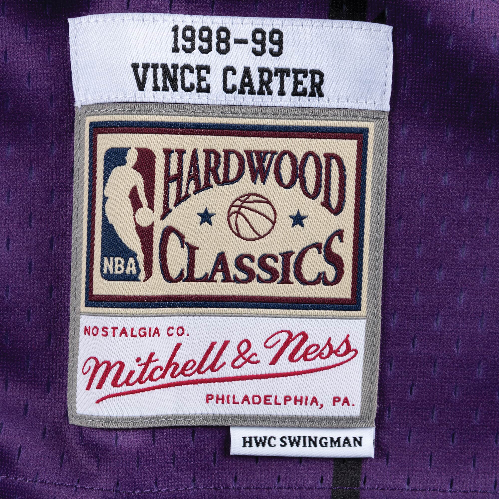 Swingman Vince Carter Toronto Raptors Road NBA 1998-99 Jersey - Image 3