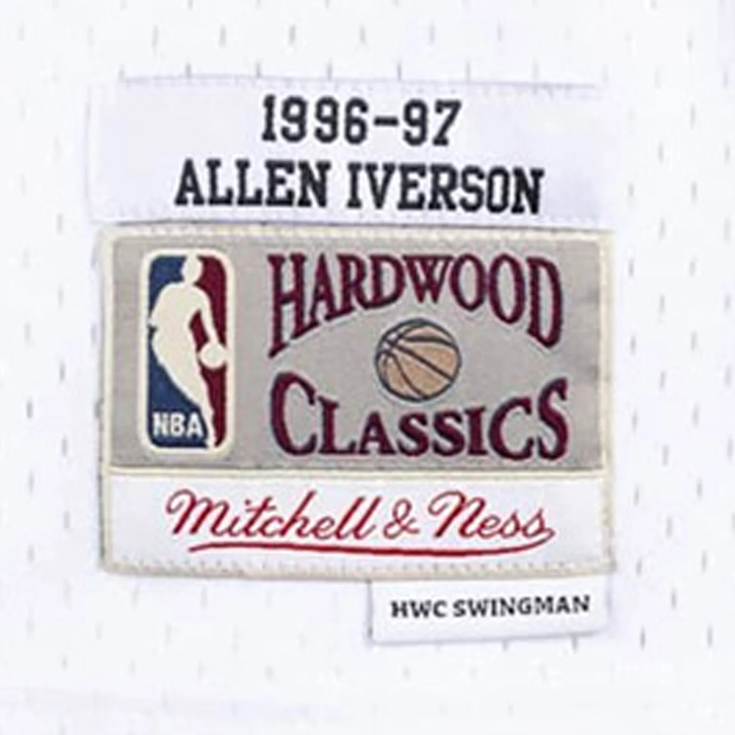 Swingman Allen Iverson Philadelphia 76Ers NBA 1996-97 Jersey - Image 3