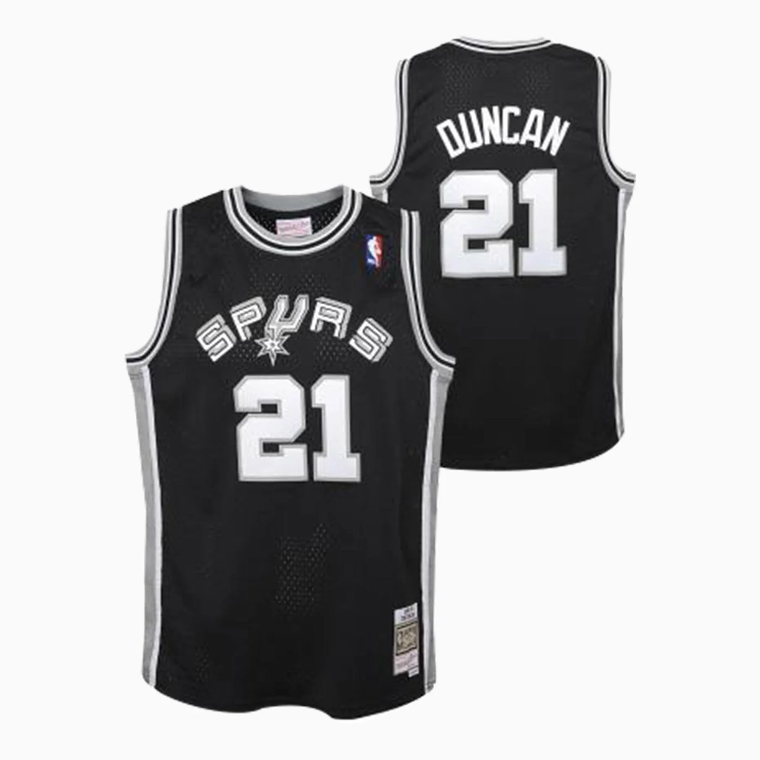 Kid's Swingman Tim Duncan San Antonio Spurs NBA Jersey - Image 3