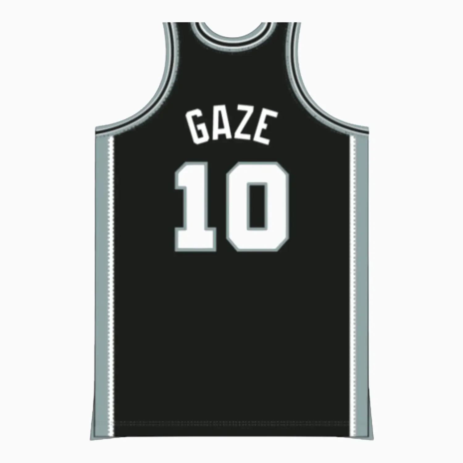 Swingman Andrew Gaze San Antonio Spurs NBA 1998-99 Jersey - Image 2