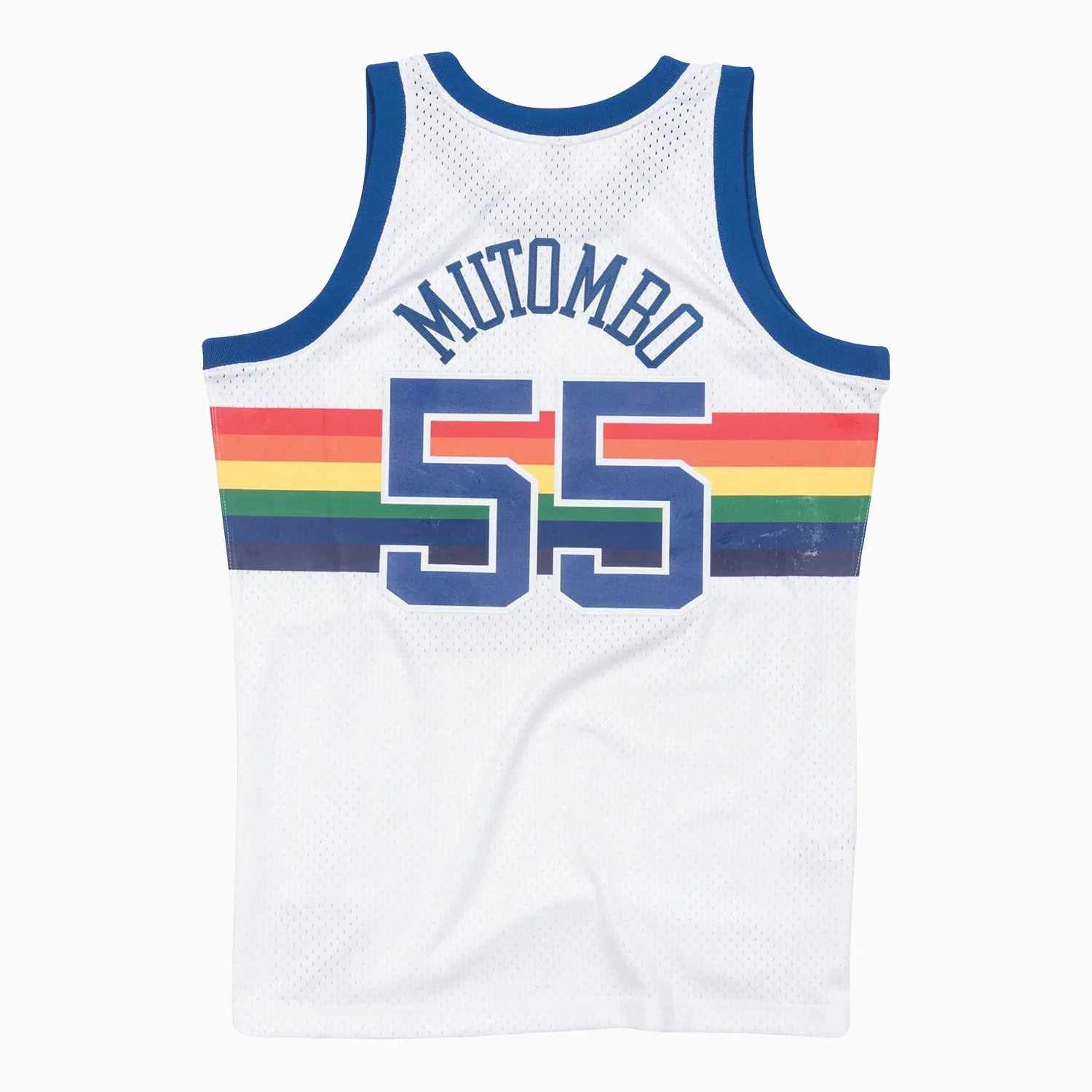 Swingman Dikembe Mutombo Denver Nuggets NBA 1991-92 Jersey - Image 2