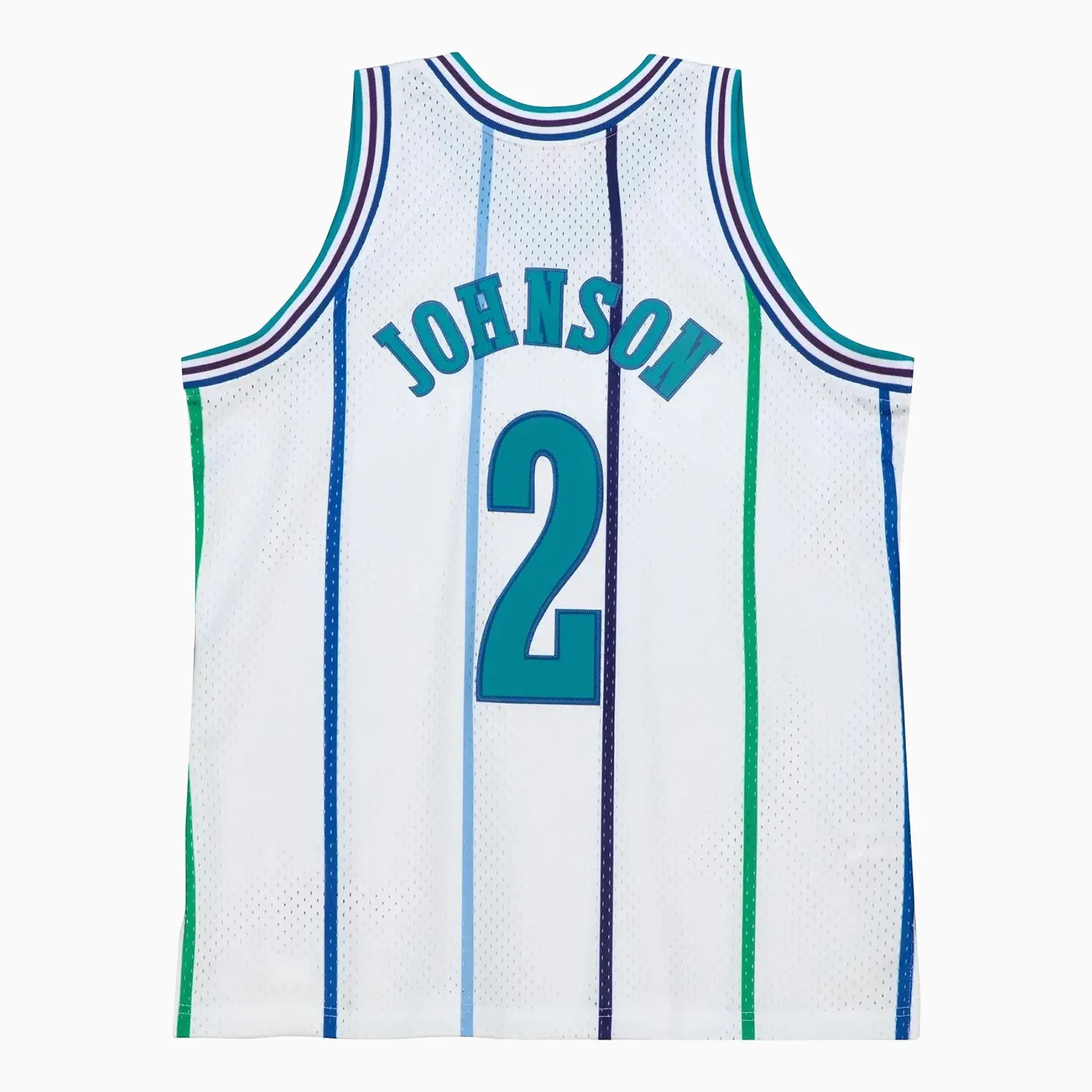 Swingman Larry Johnson Charlotte Hornets NBA 1992 Jersey - Image 2