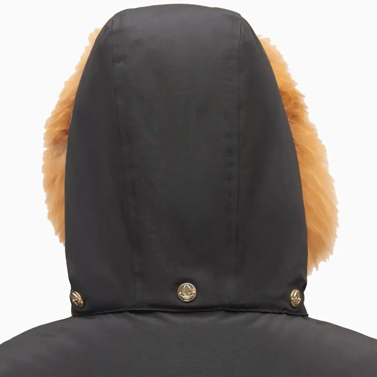 Gold Fur Bomber Jacket - Image 8
