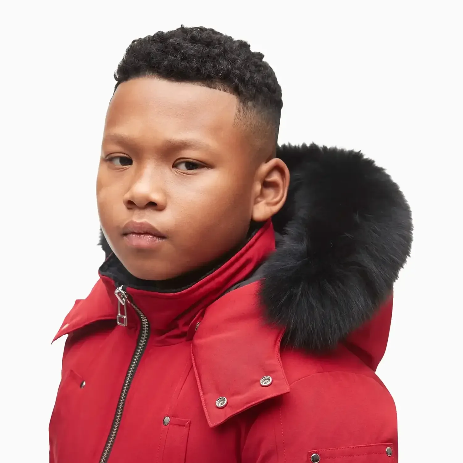 Kid's Bomber Hooded Jacket - Image 5