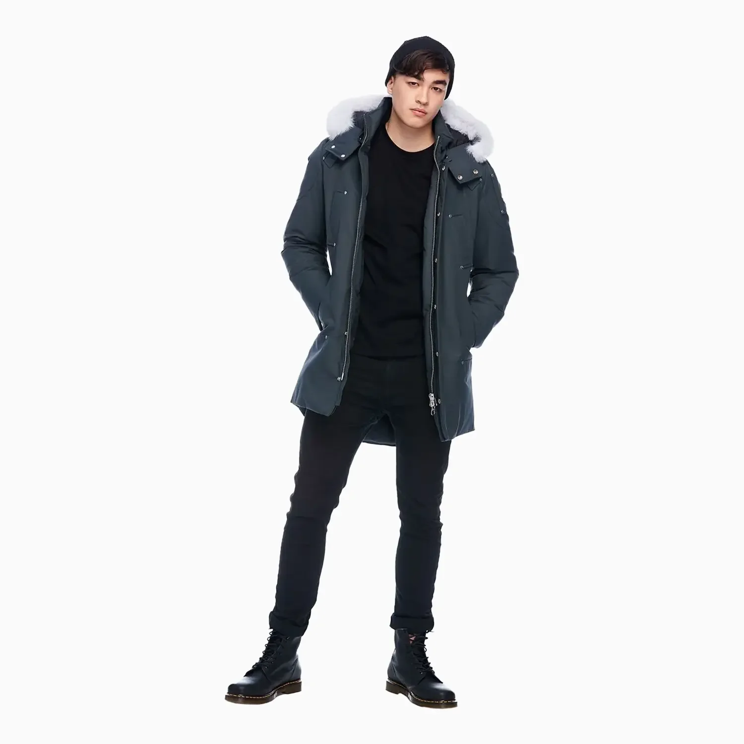 Men's Original Stirling Parka Fur Puffer Jacket - Image 5