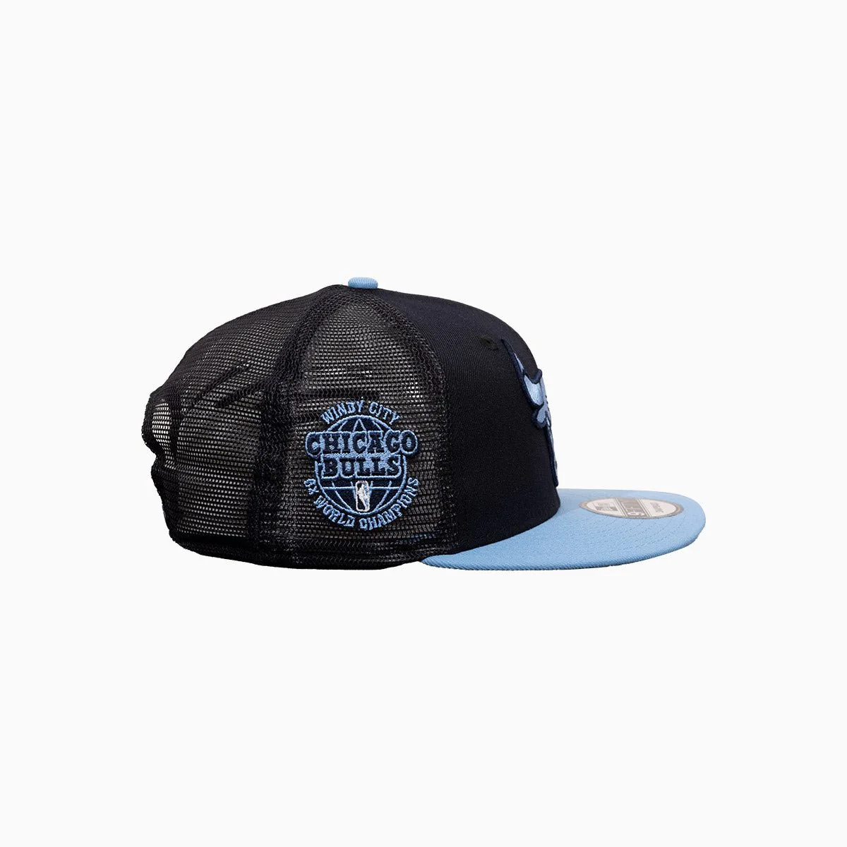 Chicago Bulls 6X World Champions NBA 9Fifty Snapback Trucker Hat - Image 4