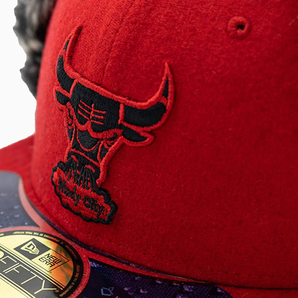 Chicago Bulls NBA Dog Ear 59FIFTY Fitted Hat - Image 6