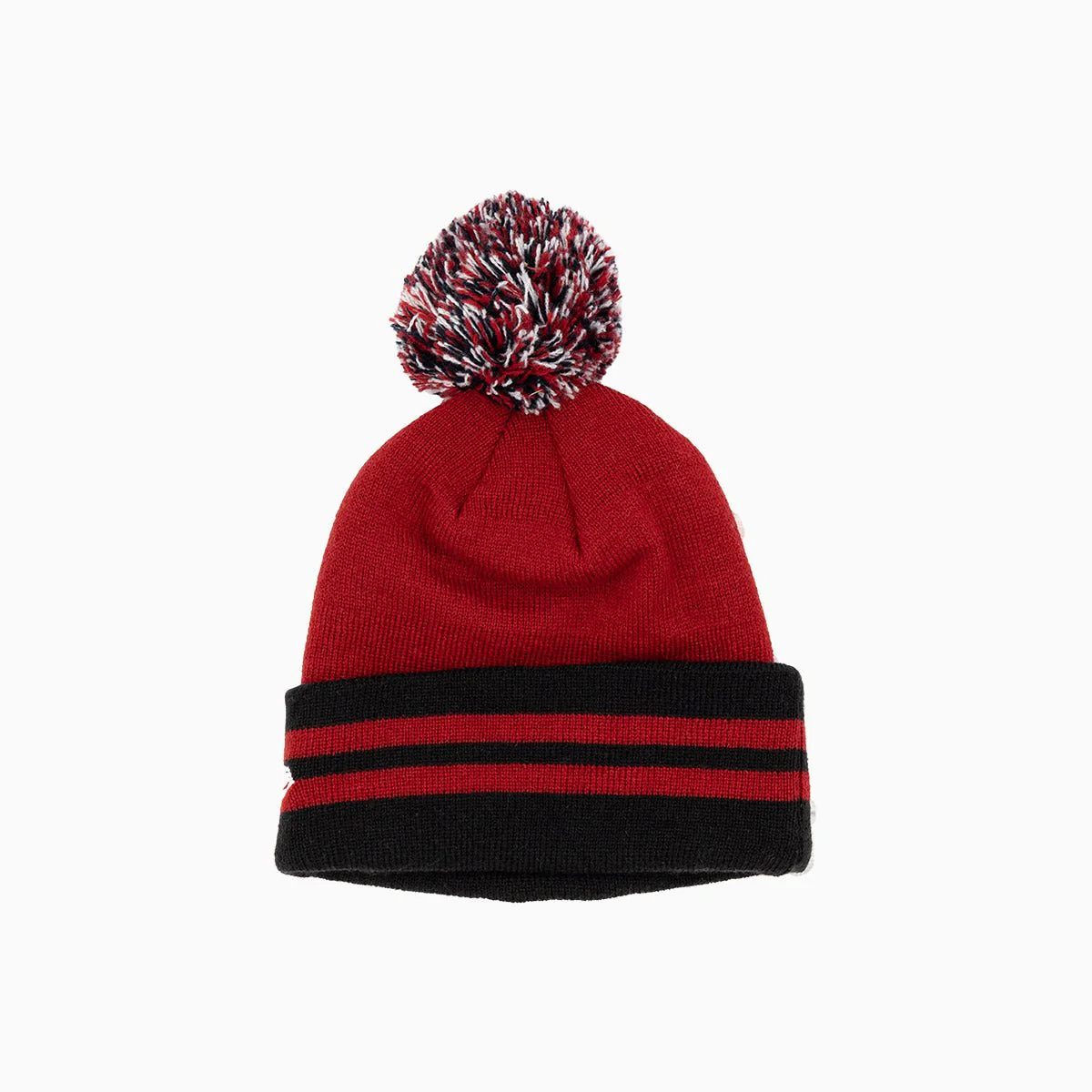Kid's Chicago Bulls NBA Pom Beanie Knit Hat - Image 2