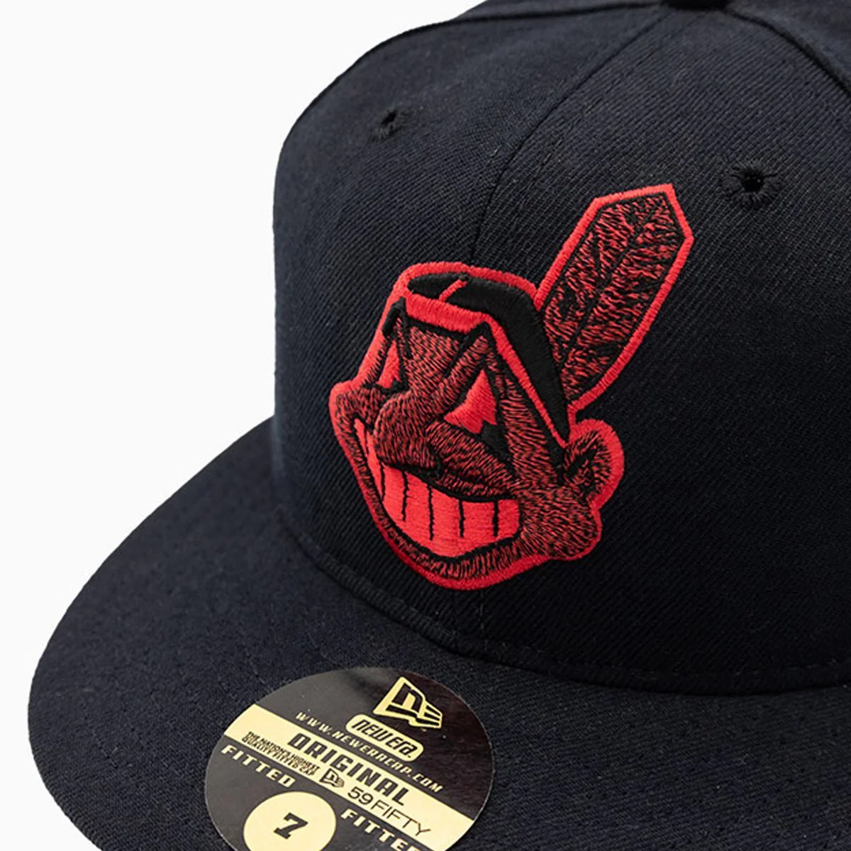Cleveland Indians MLB 59FIFTY Fitted Hat - Image 7