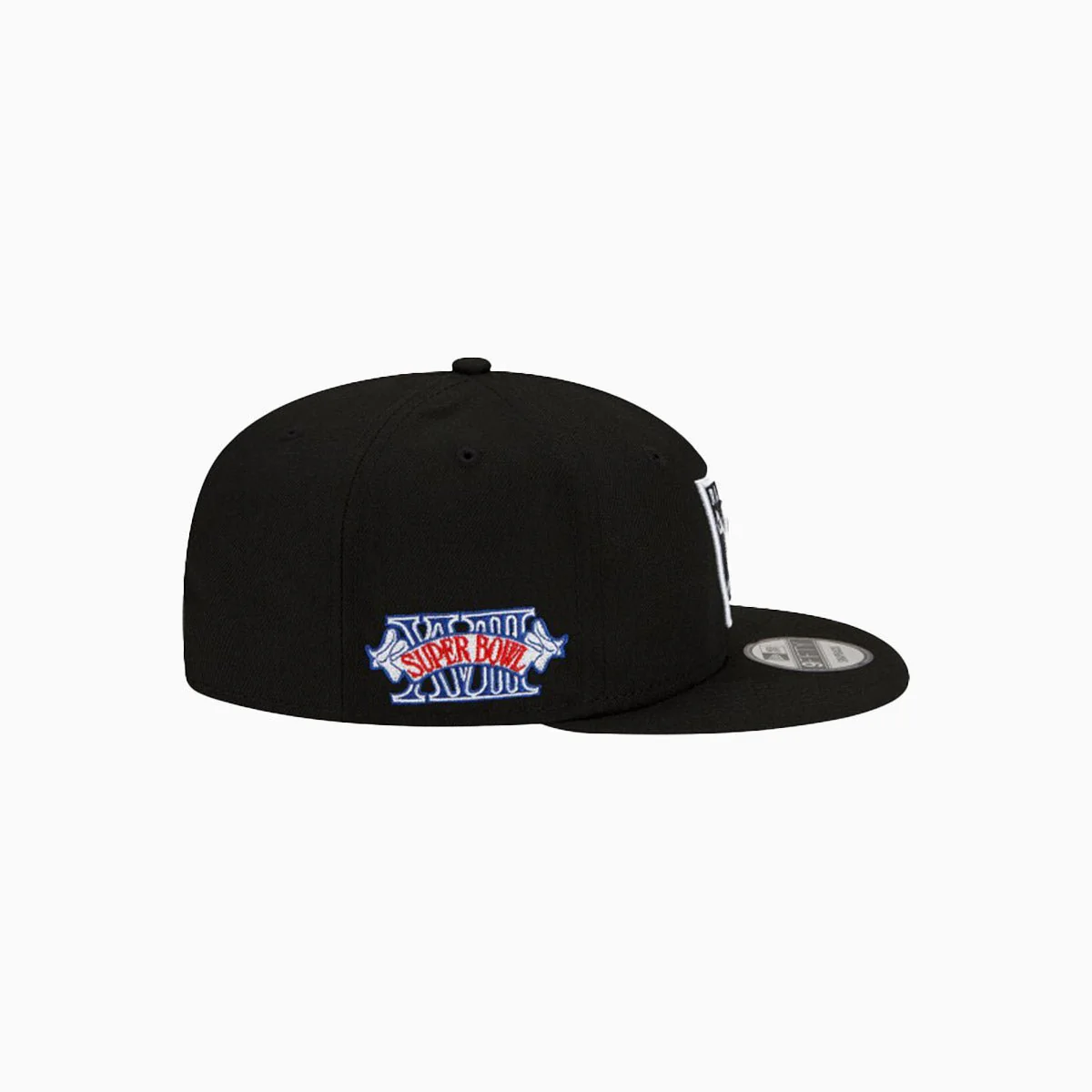 Las Vegas Raiders XVIII Super Bowl Patch Up NFL 9Fifty Snapback Hat - Image 4