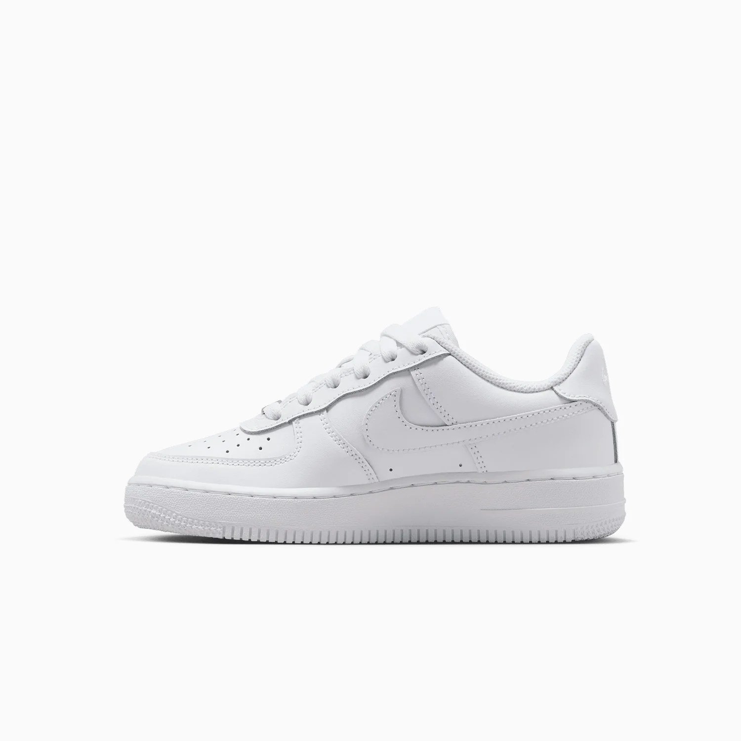 Kid's Air Force 1 LE "Triple White" Grade School - Image 4