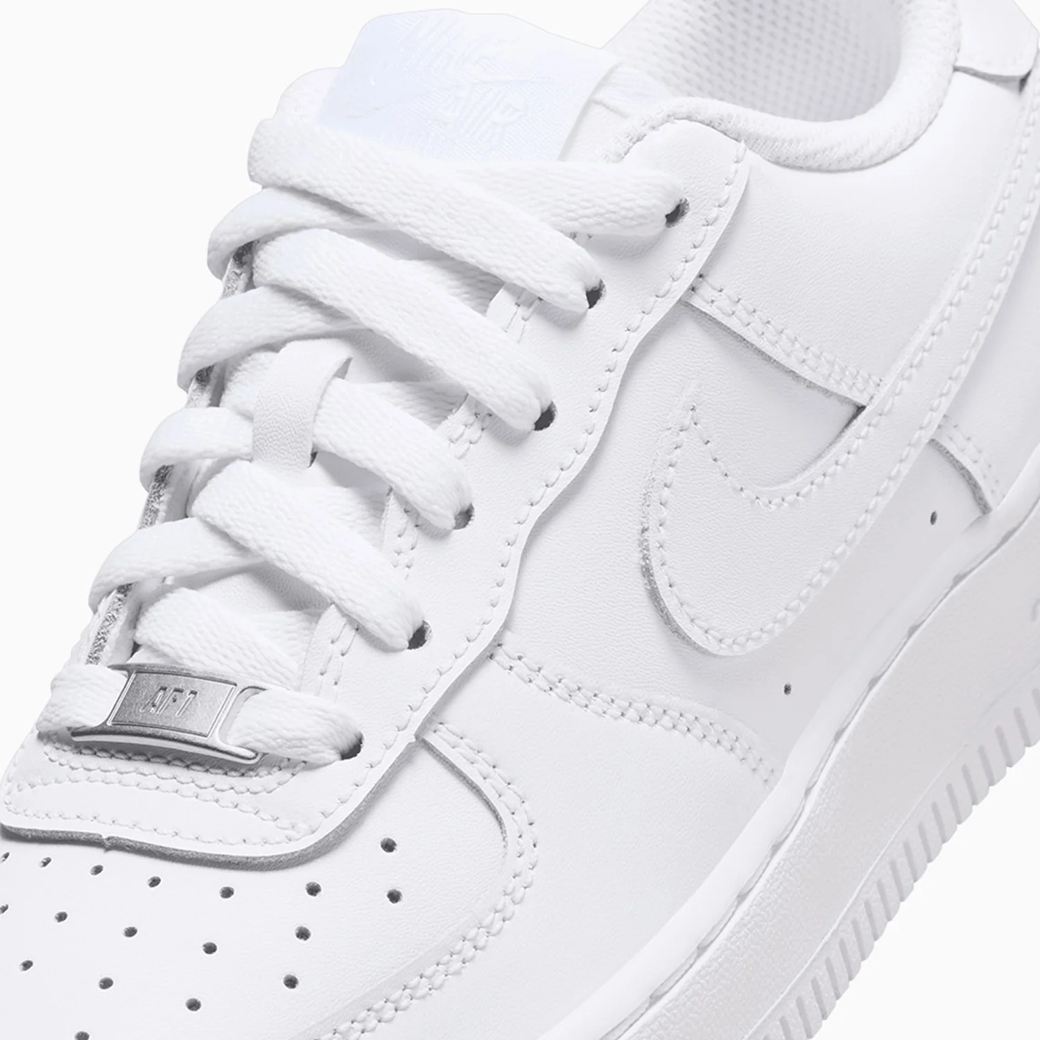 Kid's Air Force 1 LE "Triple White" Grade School - Image 7