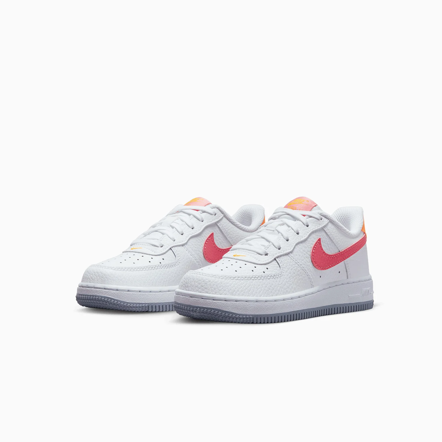 Kid's Air Force 1 Low "Coral Chalk" Pre School - Image 2