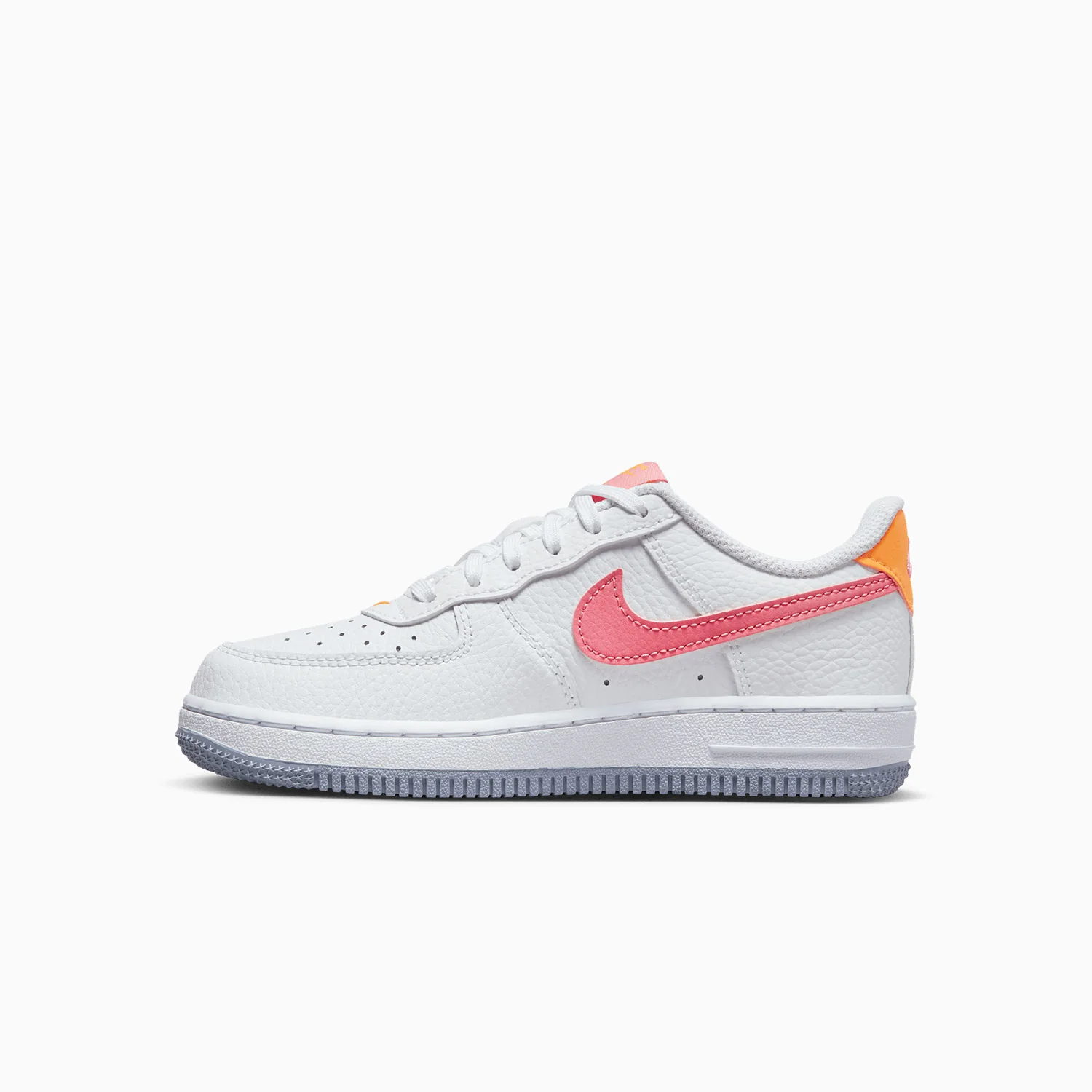 Kid's Air Force 1 Low "Coral Chalk" Pre School - Image 4
