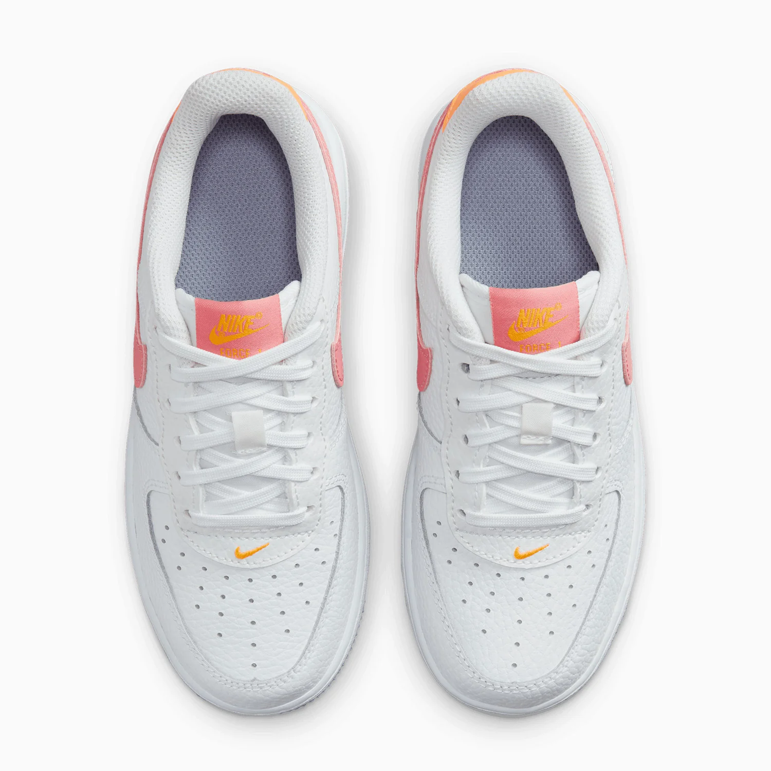 Kid's Air Force 1 Low "Coral Chalk" Pre School - Image 5