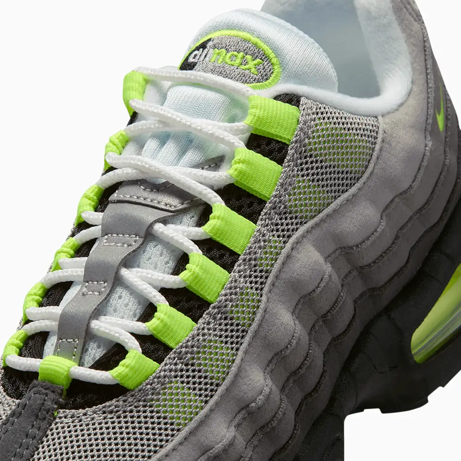 Kid's Air Max 95 Big Bubble "Neon" Grade School - Image 7