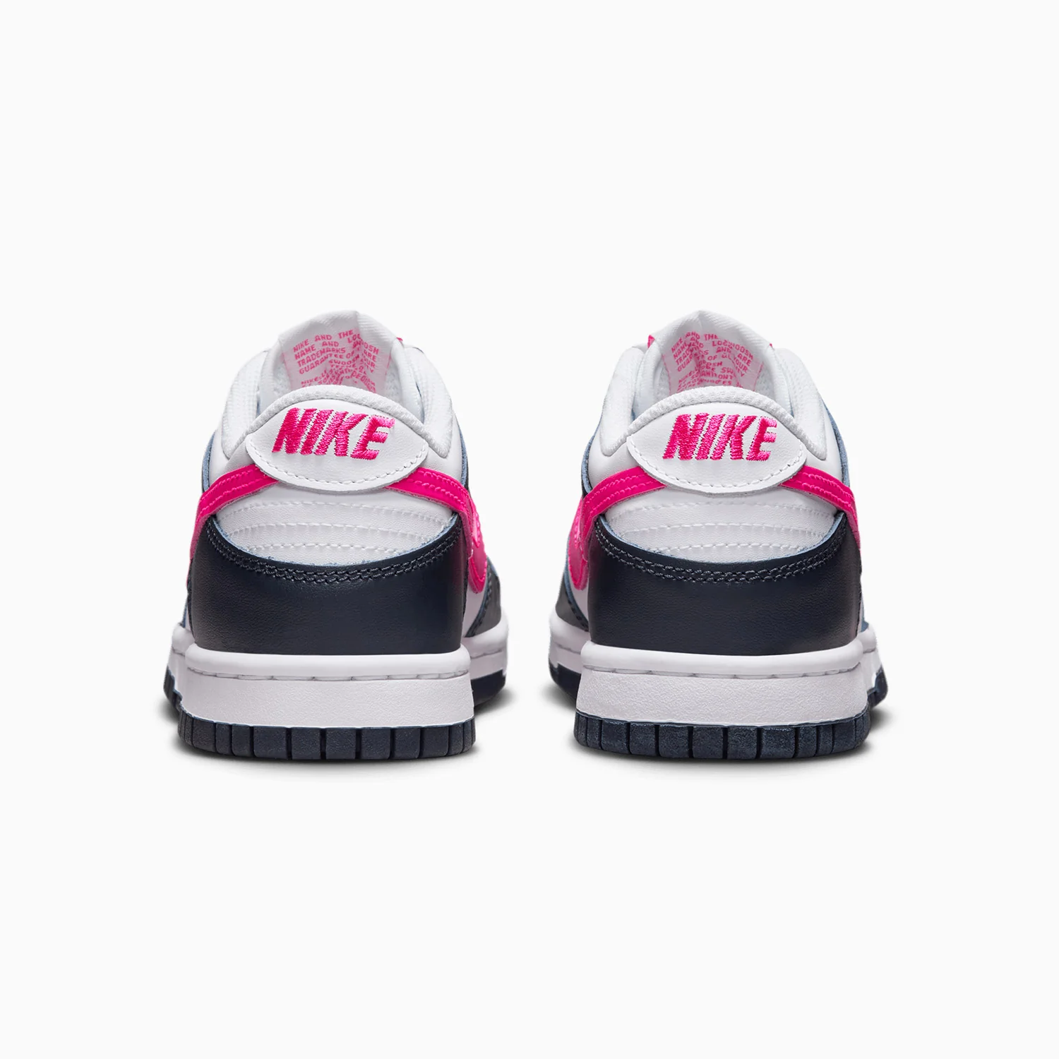 Kid's Dunk Low "Dark Obsidian Fierce Pink" Grade School - Image 6