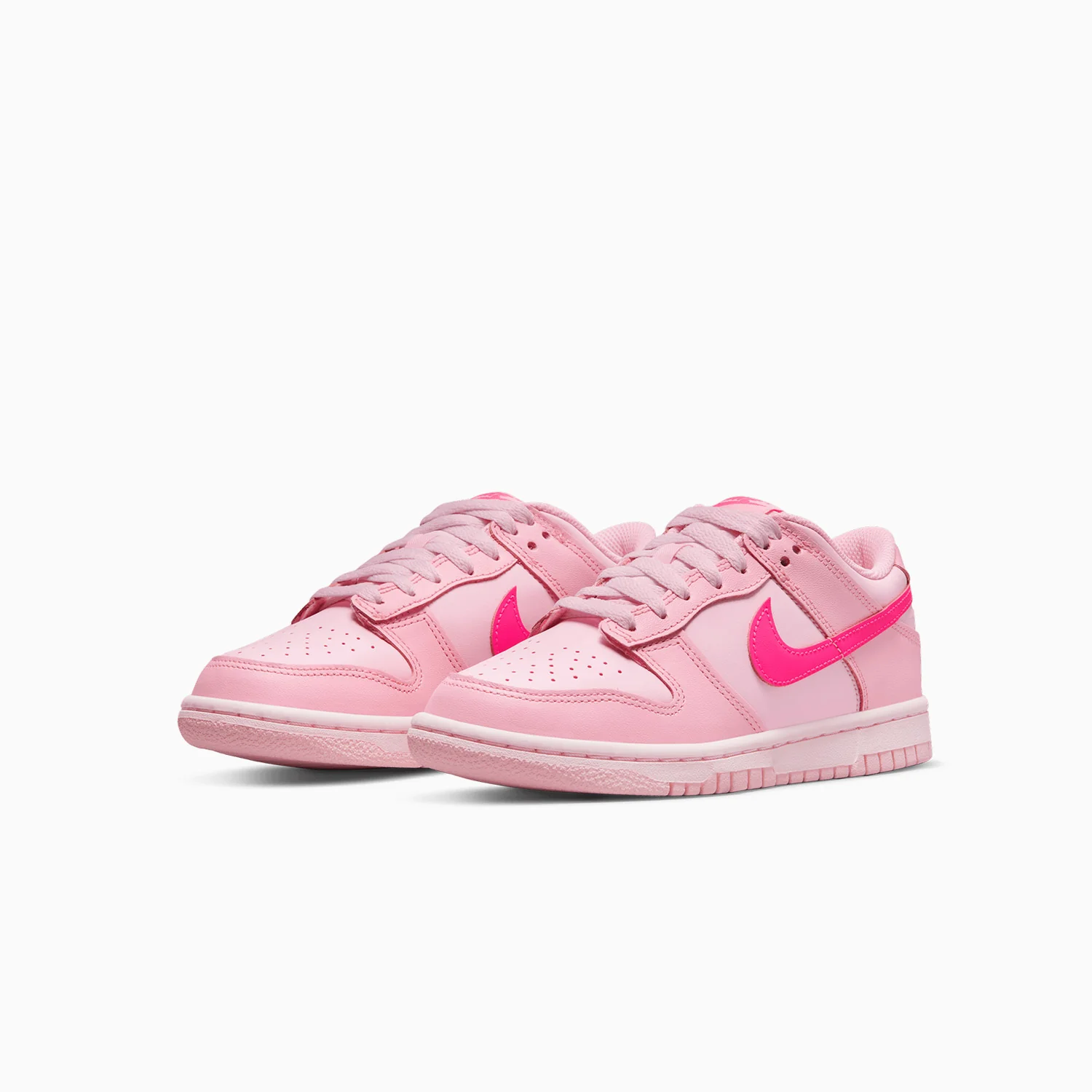 Kid's Dunk Low "Triple Pink" Grade School - Image 2