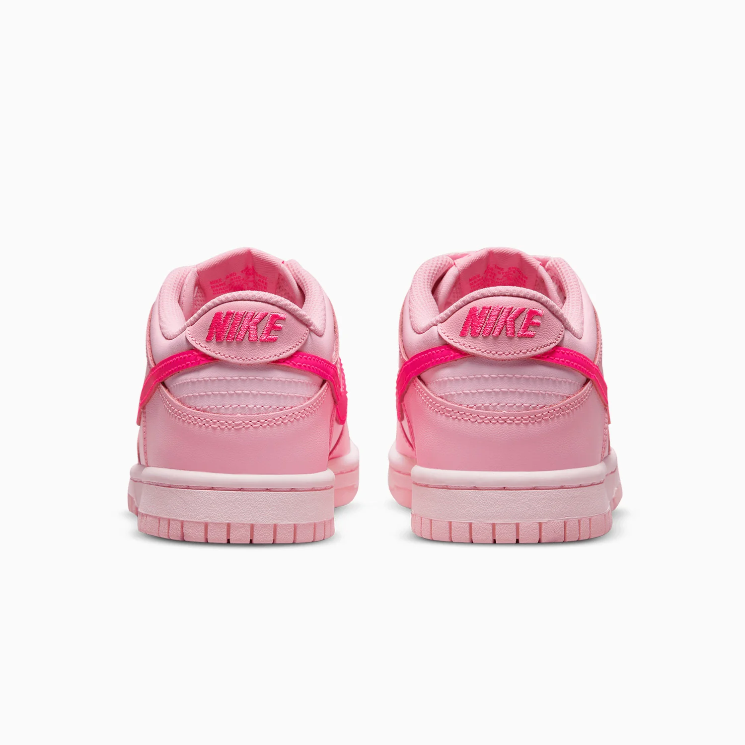Kid's Dunk Low "Triple Pink" Grade School - Image 6