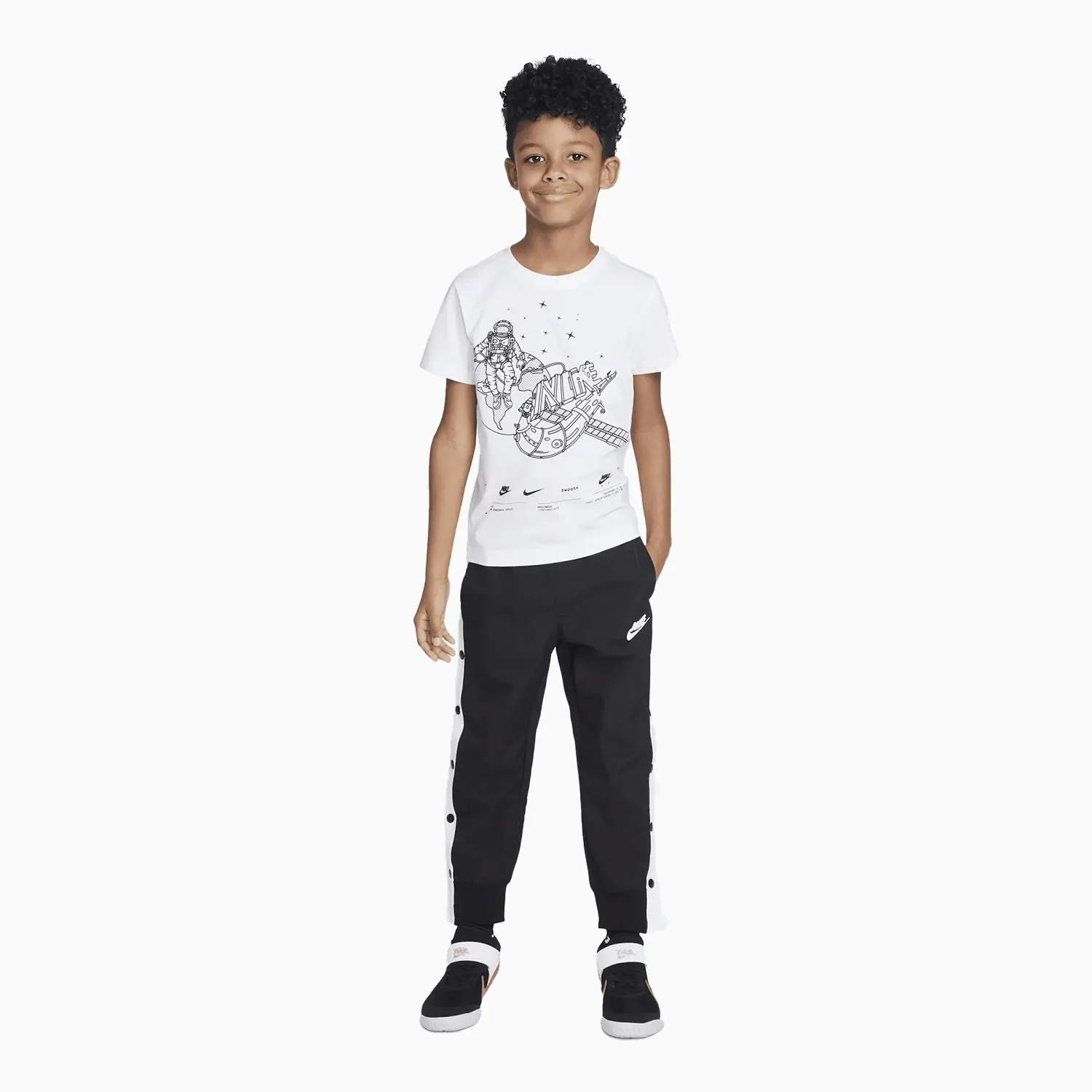 Kid's Satelite Graphics Short Sleeve T-Shirt - Image 3