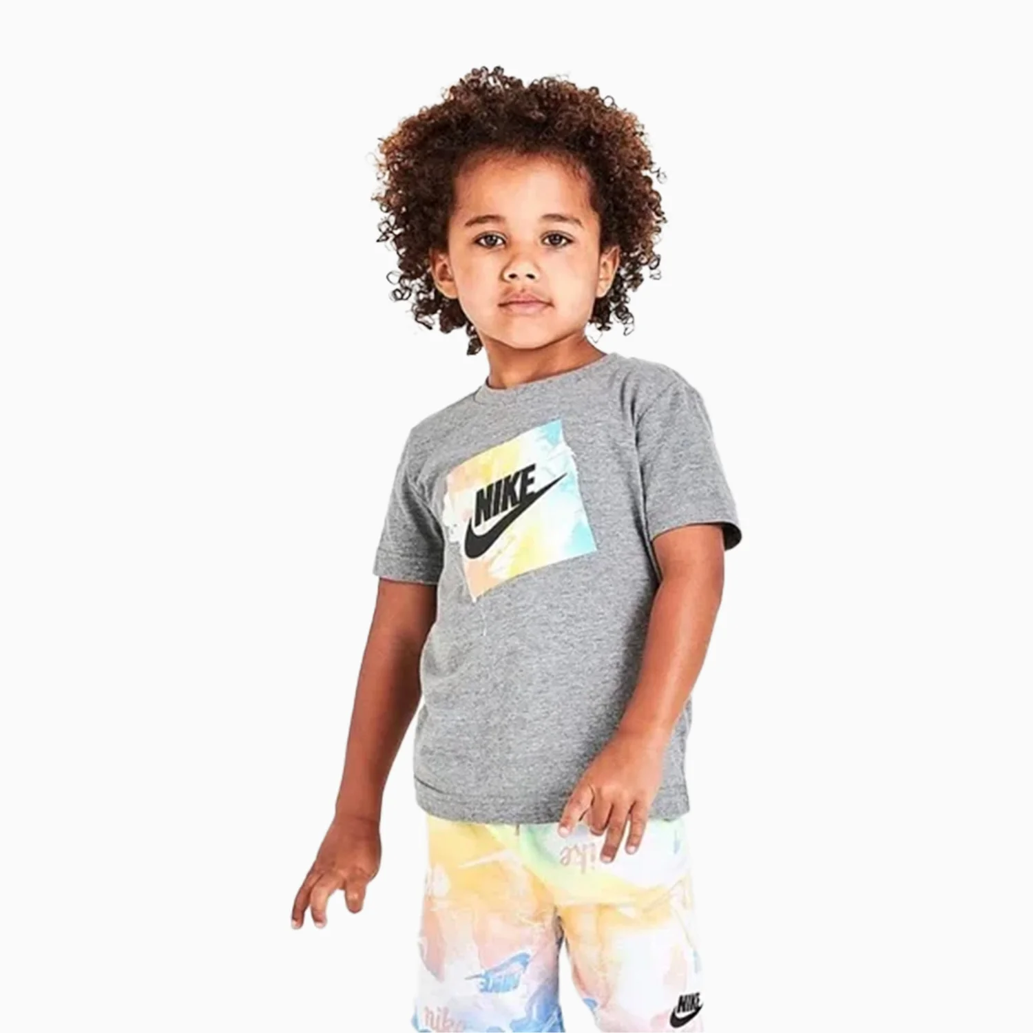 Kid's Sportswear T-Shirt and Short Outfit - Image 3