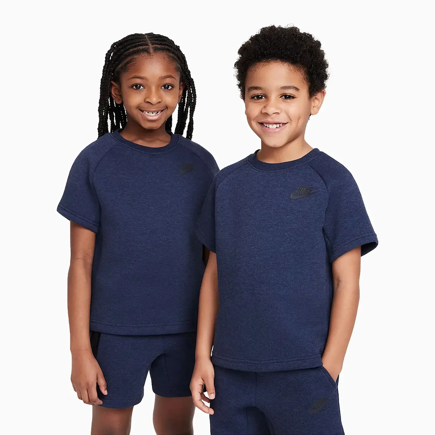 Kid's Sportswear Tech Fleece 2-Piece Knit Shorts Set - Image 3