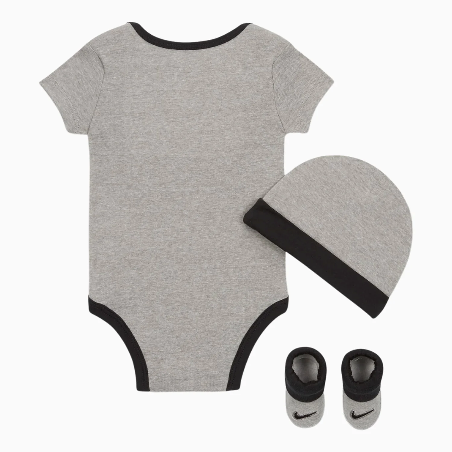 Kid's Swoosh Bodysuit Hat and Booties Outfit Infants - Image 2