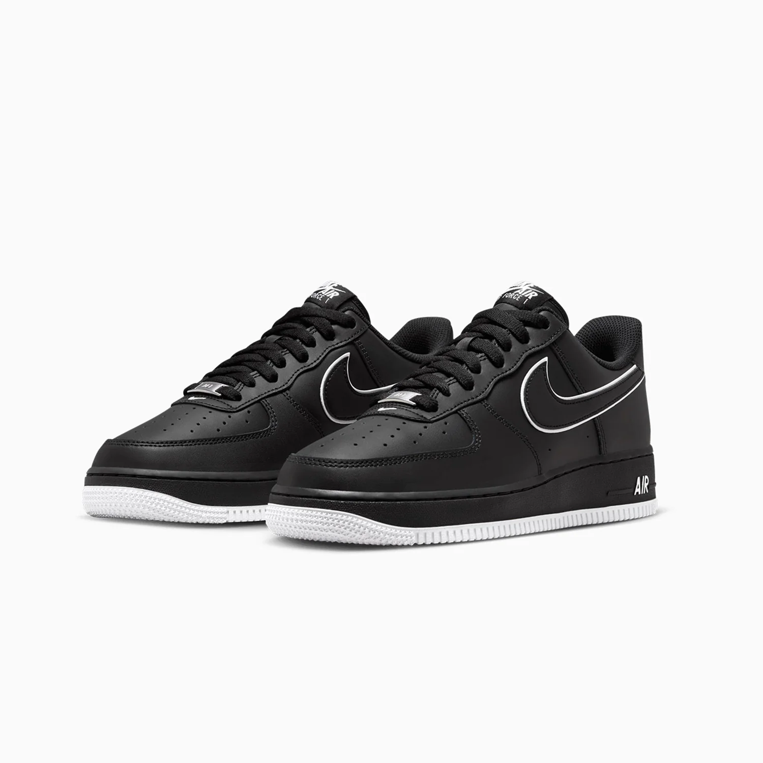 Men's Air Force 1 `07 "Black White" - Image 2