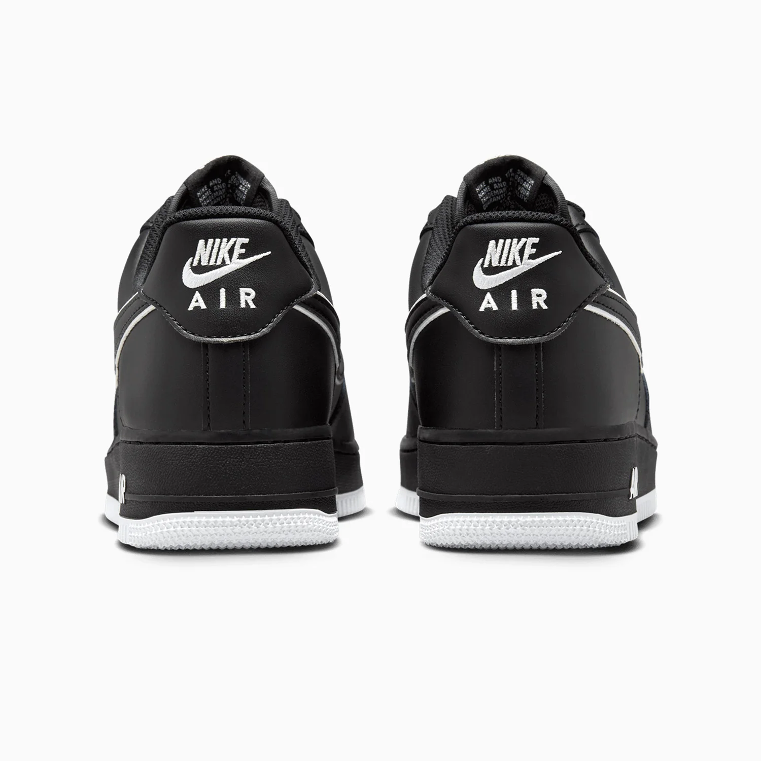 Men's Air Force 1 `07 "Black White" - Image 6