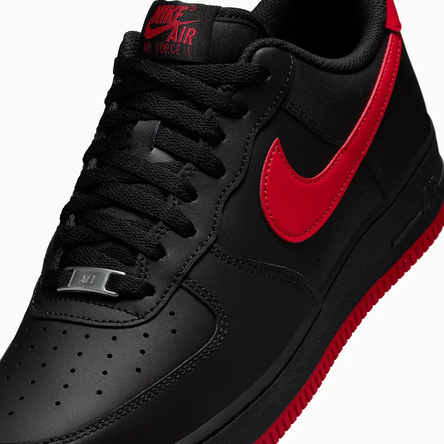 Men's Air Force 1 `07 "Bred" - Image 7