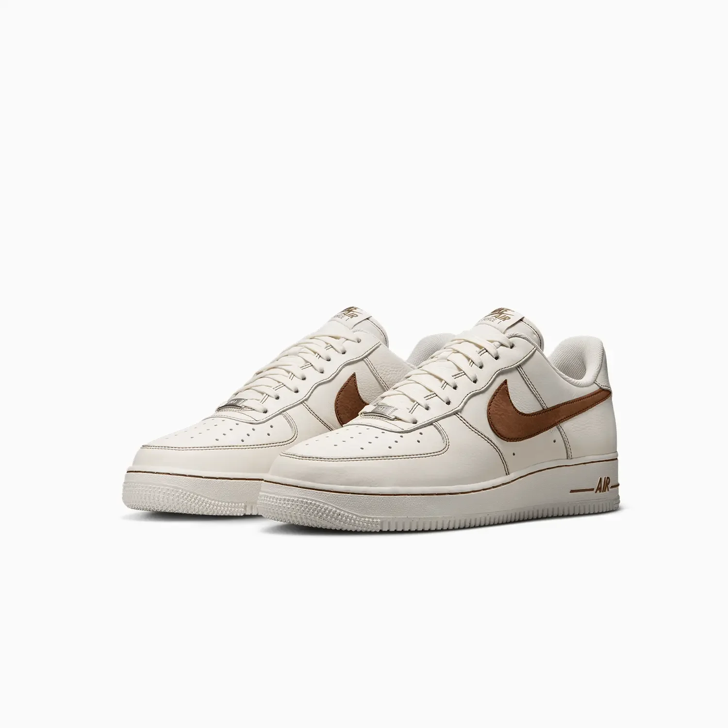 Men's Air Force 1 07 LV8 "Ivory Saddle Brown" - Image 2