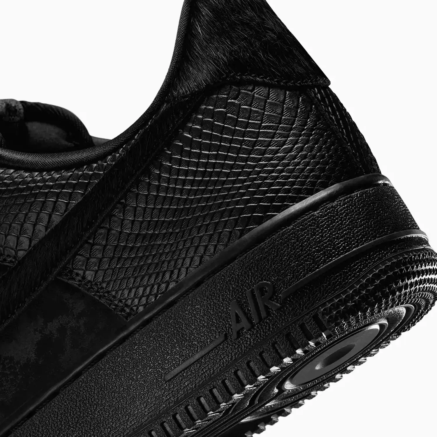 Men's Air Force 1 07 LX "3X Celebration Triple Black" - Image 7