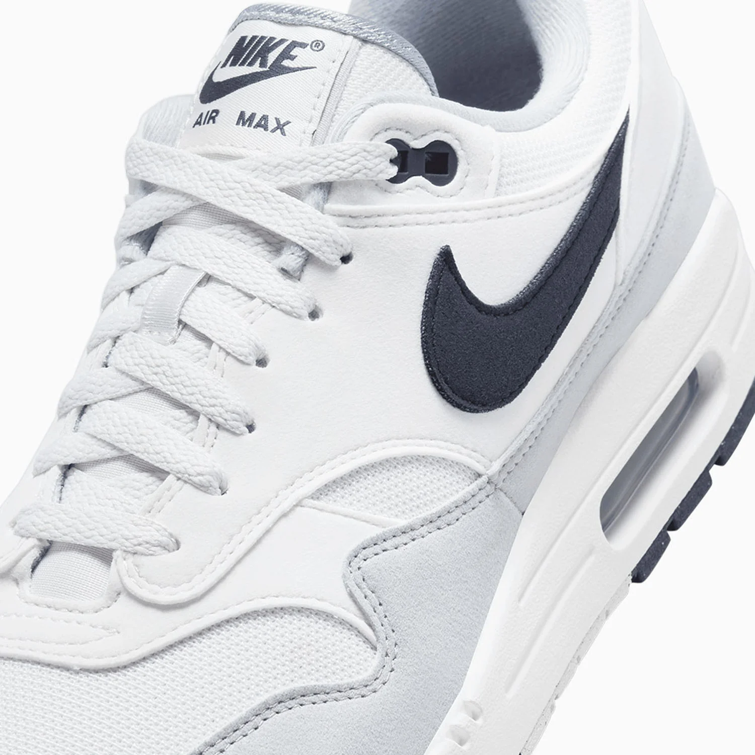 Men's Air Max 1 "Pure Platinum Dark Obsidian" - Image 6